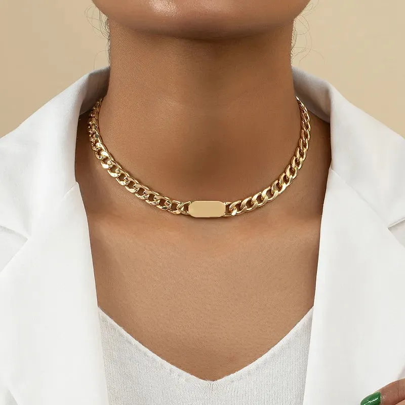 Valencia Statement Choker Necklace