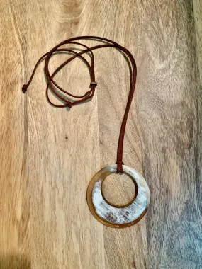 Water Buffalo Horn Necklace