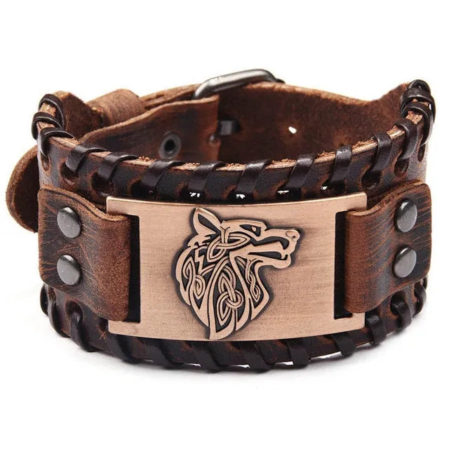 Wolf Head Bracelet