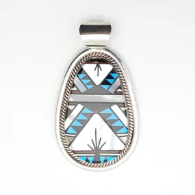 Zuni Inlay Pendant